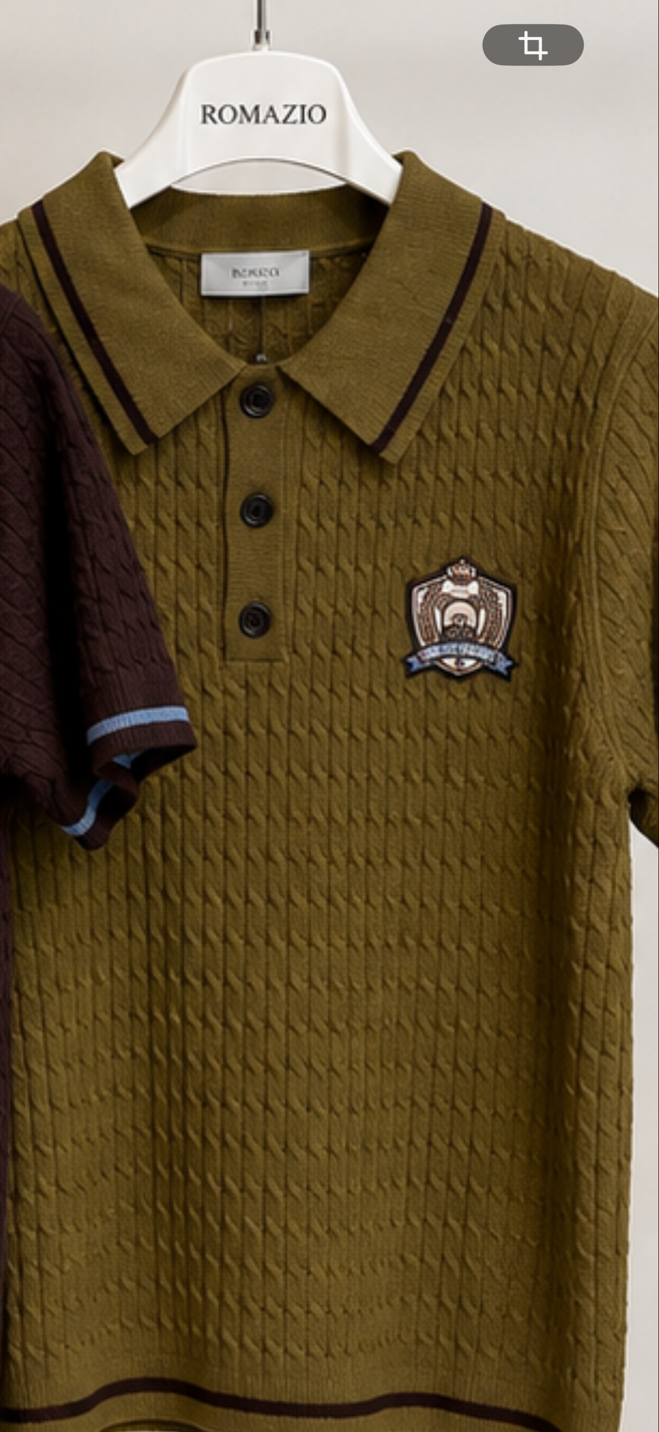 Strick Polo mit Kragen – Made in Italy | One Size bis XL